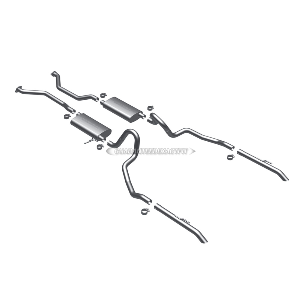 Ford crown victoria performance exhaust system