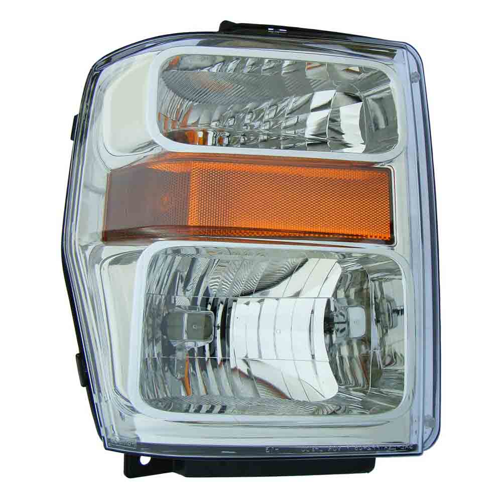 2009 Ford F-450 Super Duty Headlight Assembly Pair
