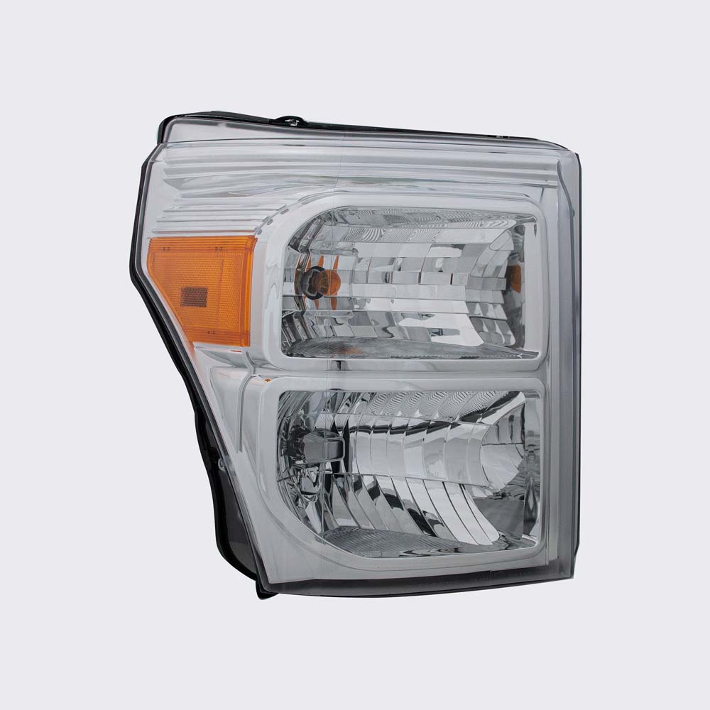 2013 Ford F-550 Super Duty Headlight Assembly Pair