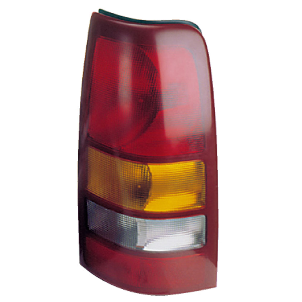 2000 Gmc Sierra 2500 Tail Light Assembly Pair