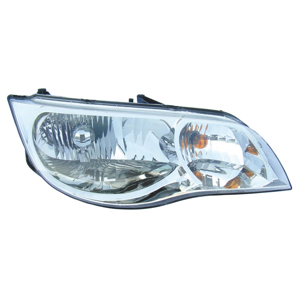 2003 Saturn Ion Headlight Assembly Pair