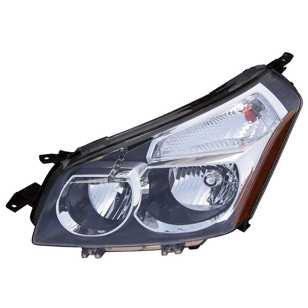 2009 Pontiac Vibe Headlight Assembly Pair