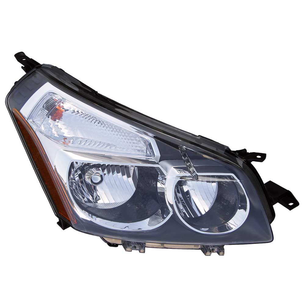 2009 Pontiac Vibe Headlight Assembly Pair