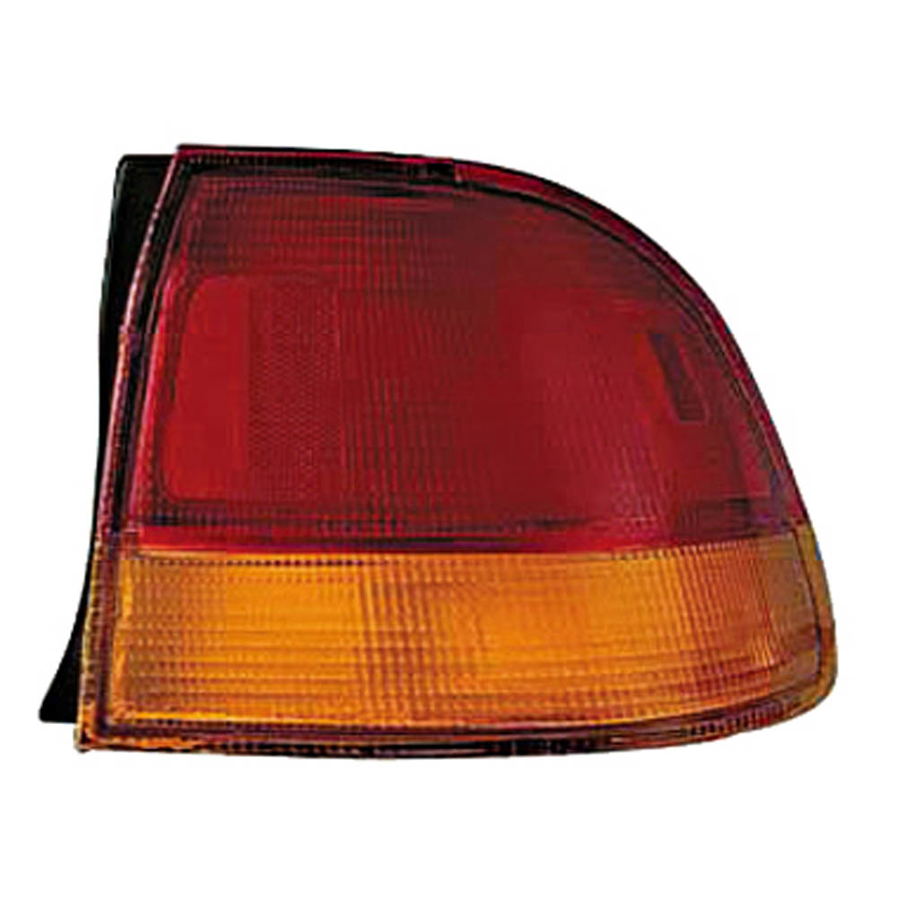 1998 Honda Civic Tail Light Assembly Pair