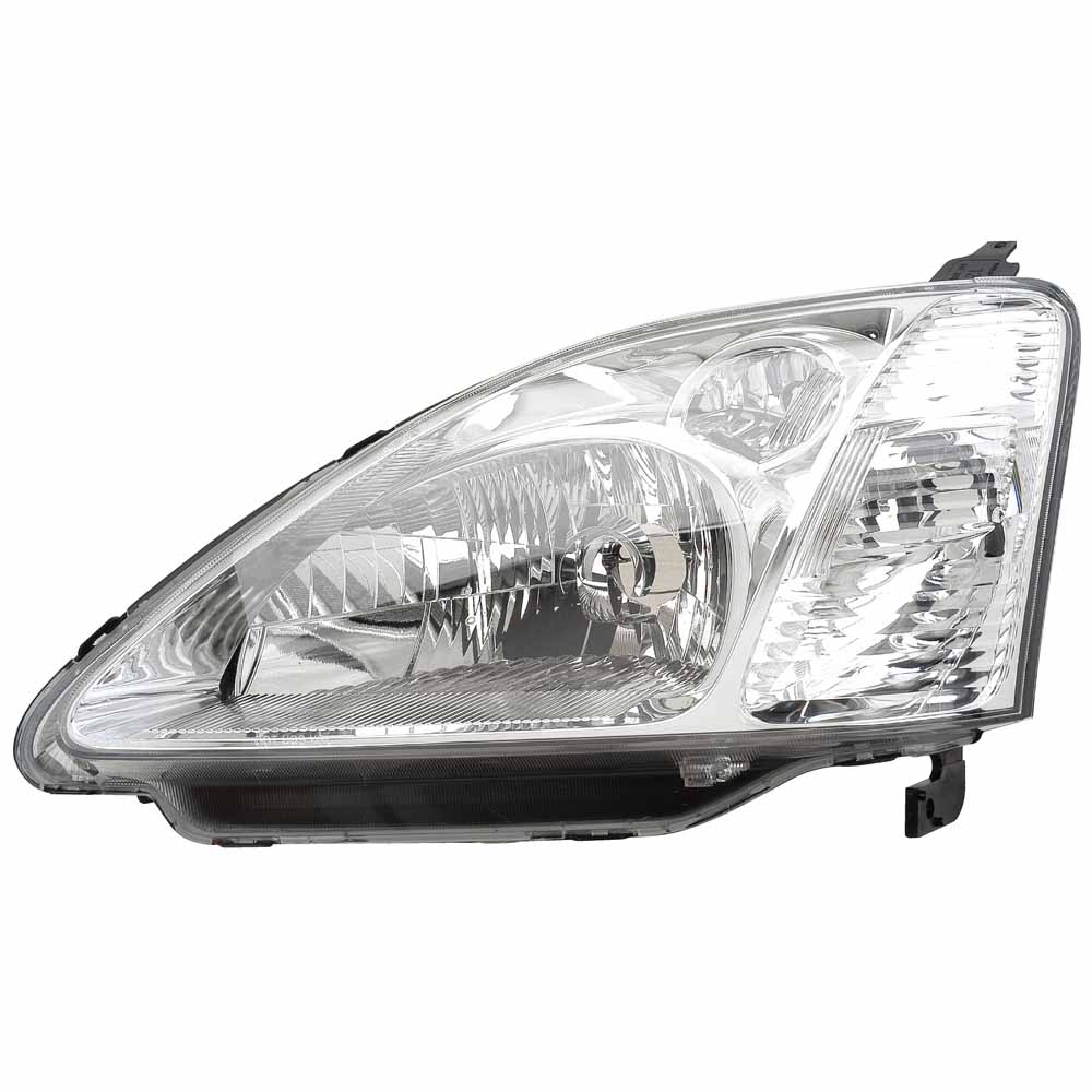 2002 Honda Civic Headlight Assembly Pair