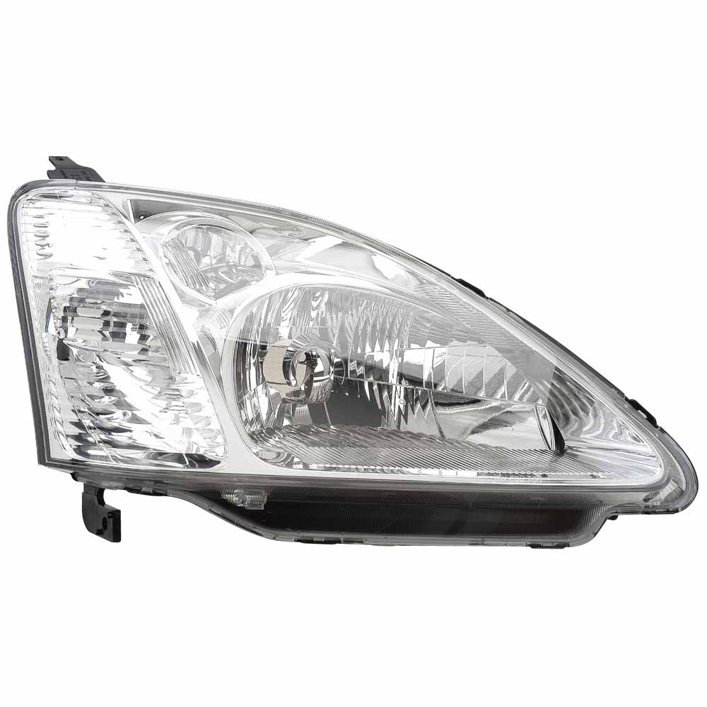 2002 Honda Civic Headlight Assembly Pair