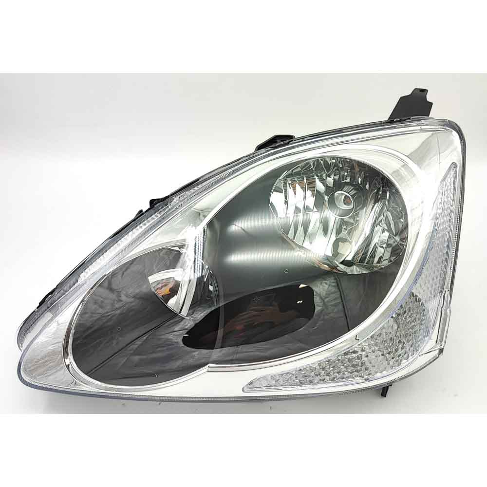 2005 Honda Civic Headlight Assembly Pair