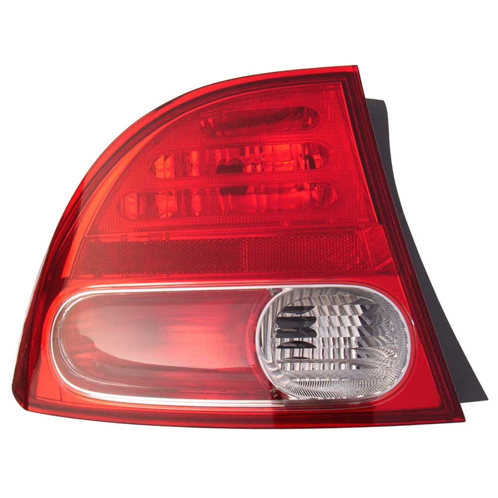2007 Honda Civic Tail Light Assembly Pair