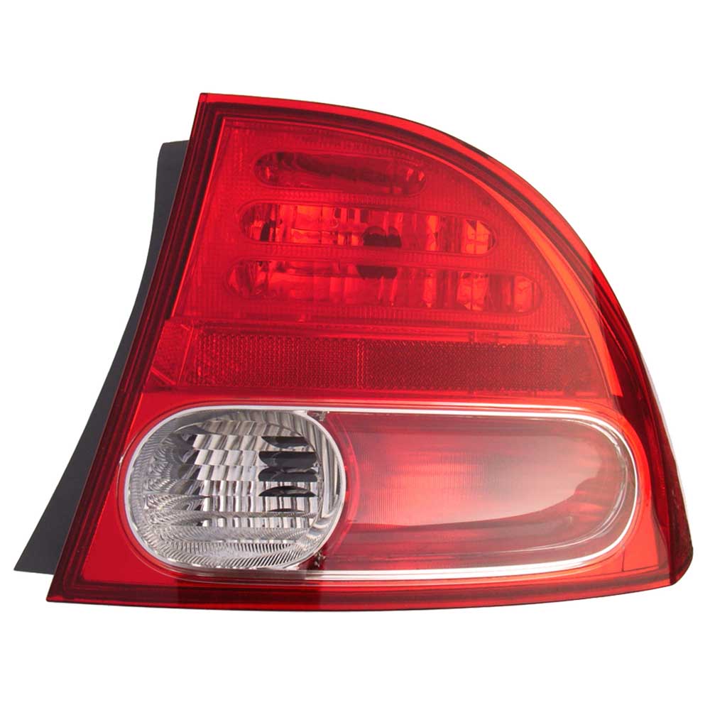 2007 Honda Civic Tail Light Assembly Pair