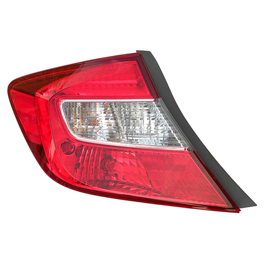 2012 Honda Civic Tail Light Assembly Pair