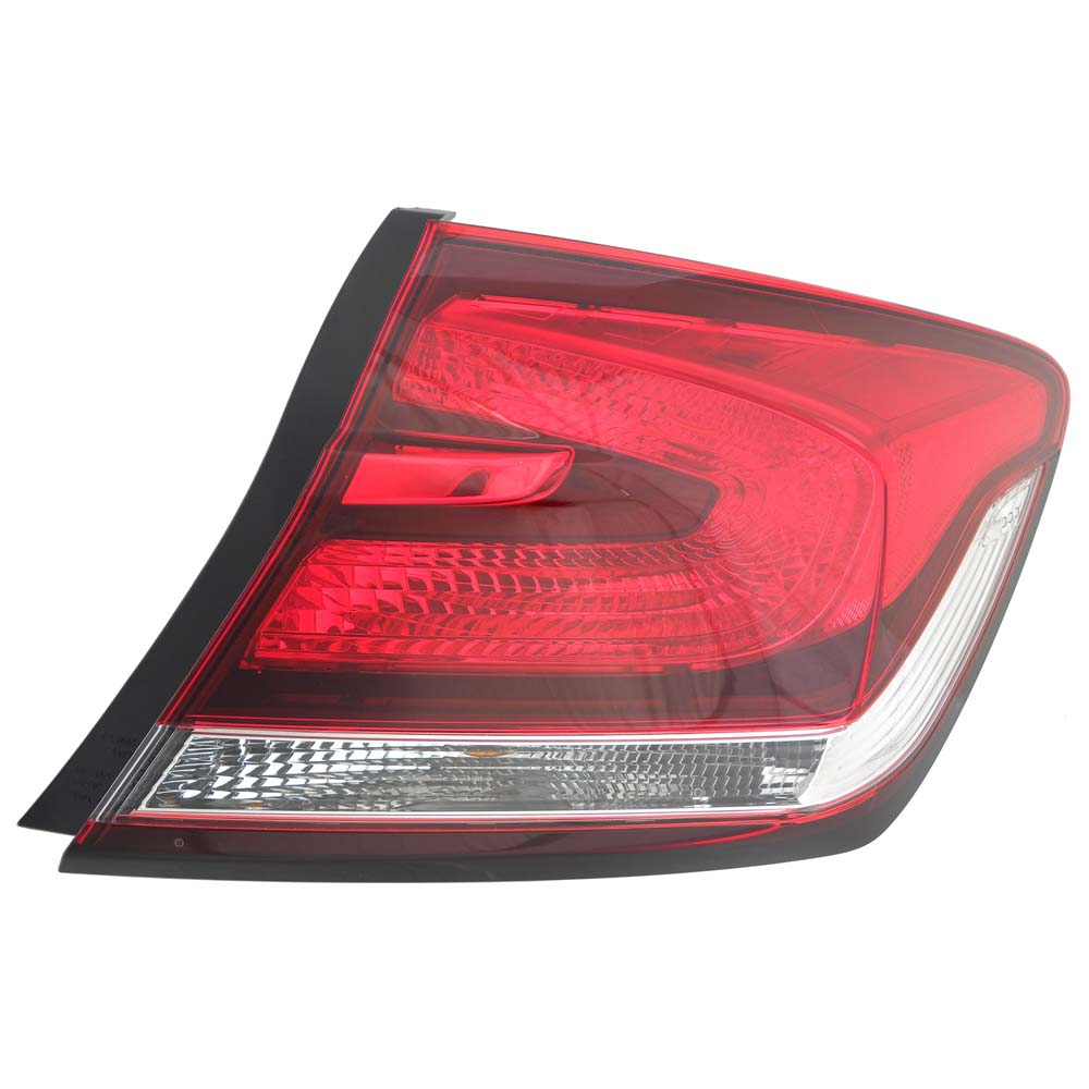 2014 Honda Civic Tail Light Assembly Pair