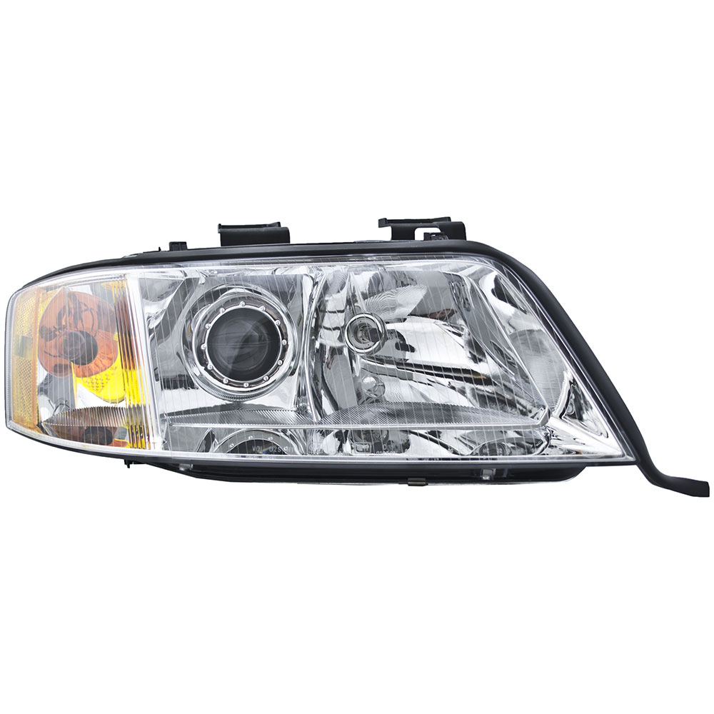 1999 Audi A6 Headlight Assembly Pair