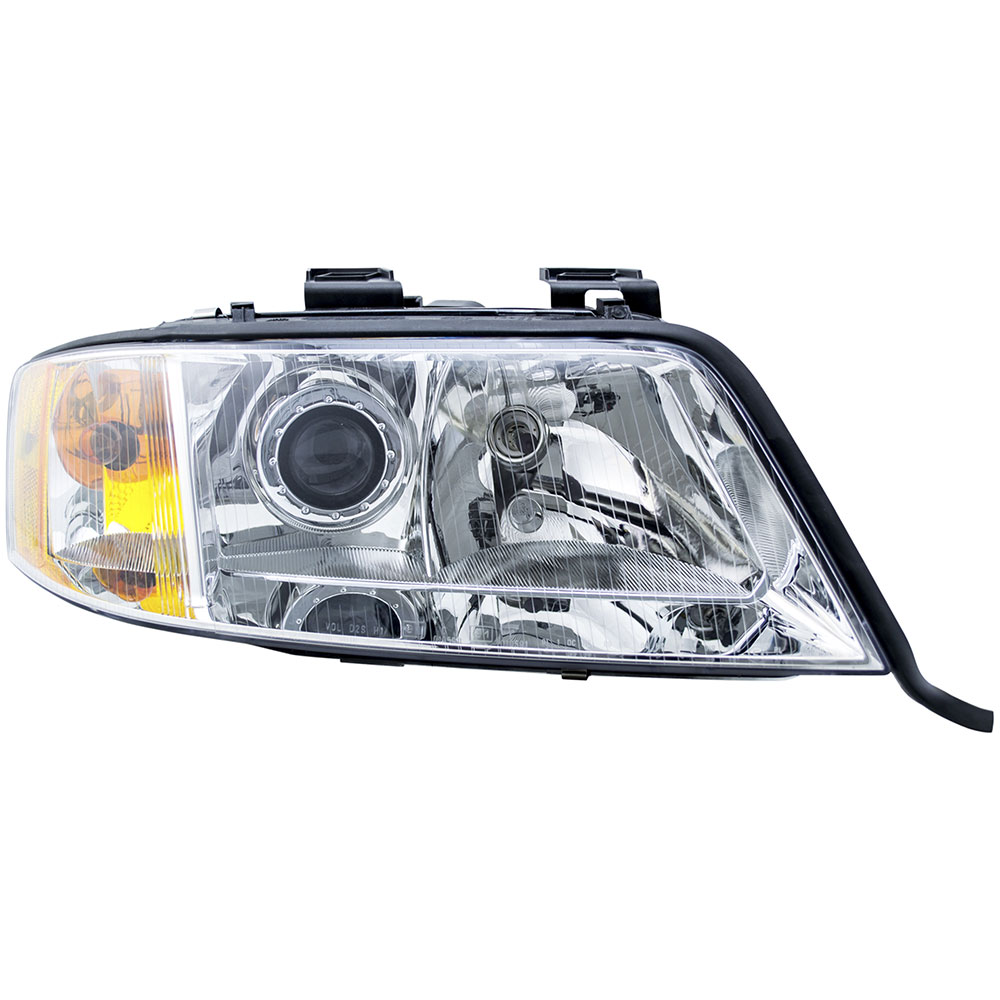 1998 Audi A6 Quattro Headlight Assembly Pair
