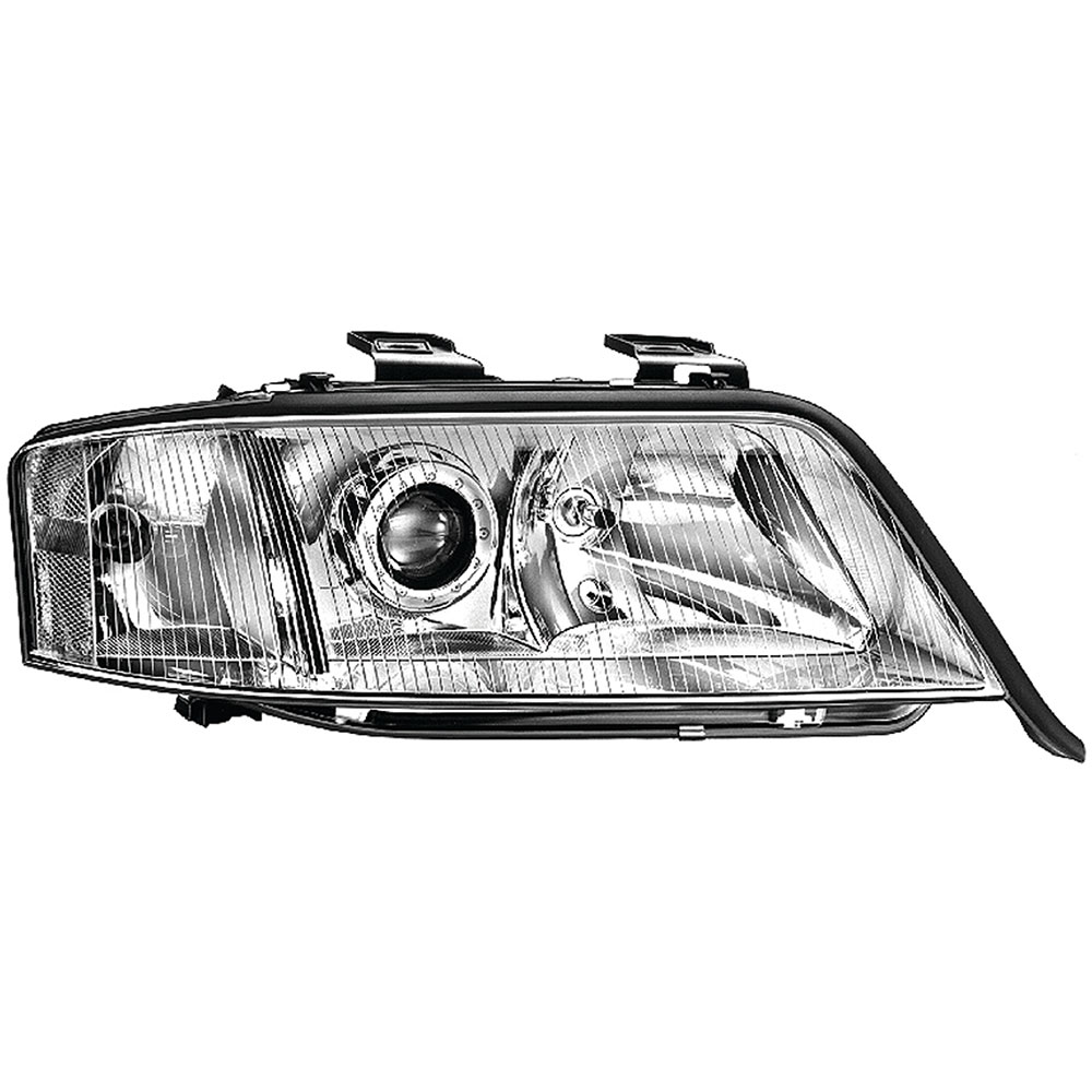 2000 Audi A6 Headlight Assembly Pair