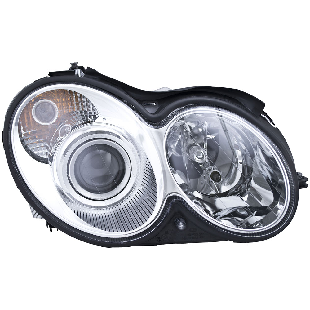 2004 Mercedes Benz CLK320 Headlight Assembly Pair