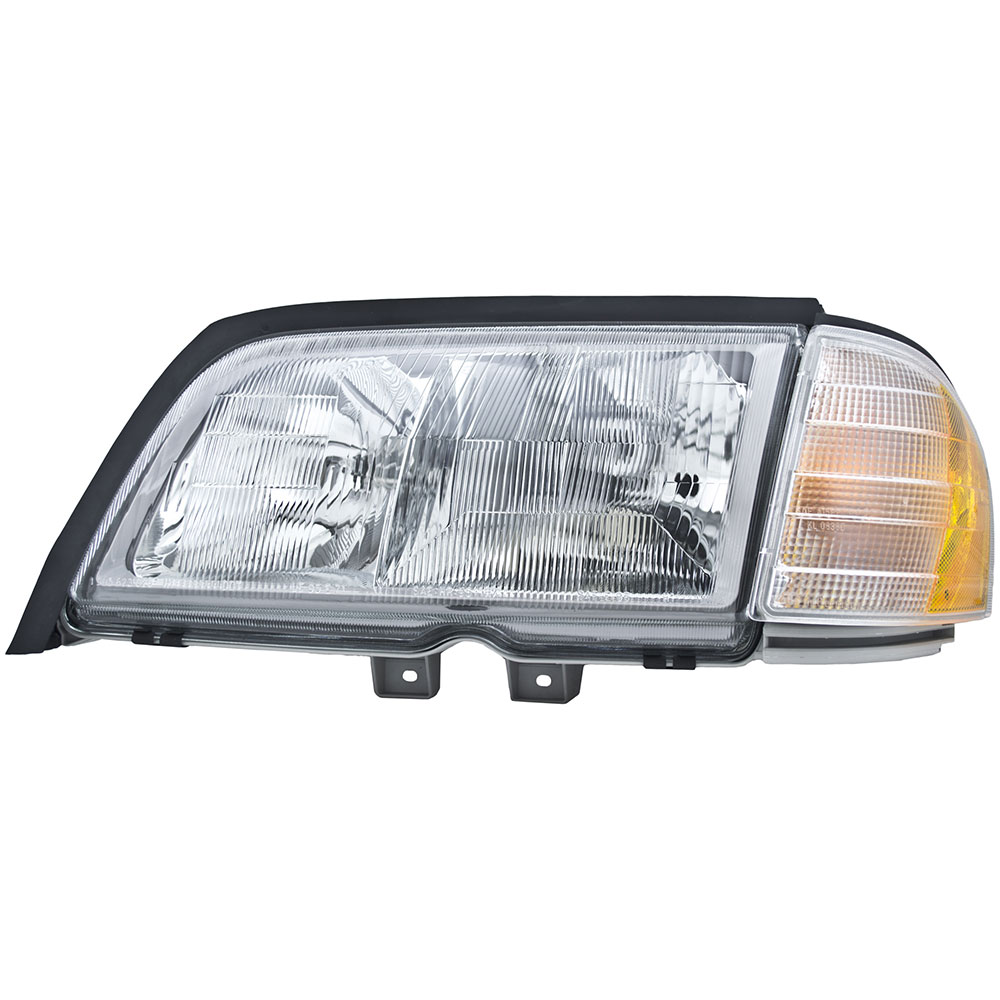 2000 Mercedes Benz C280 Headlight Assembly Pair