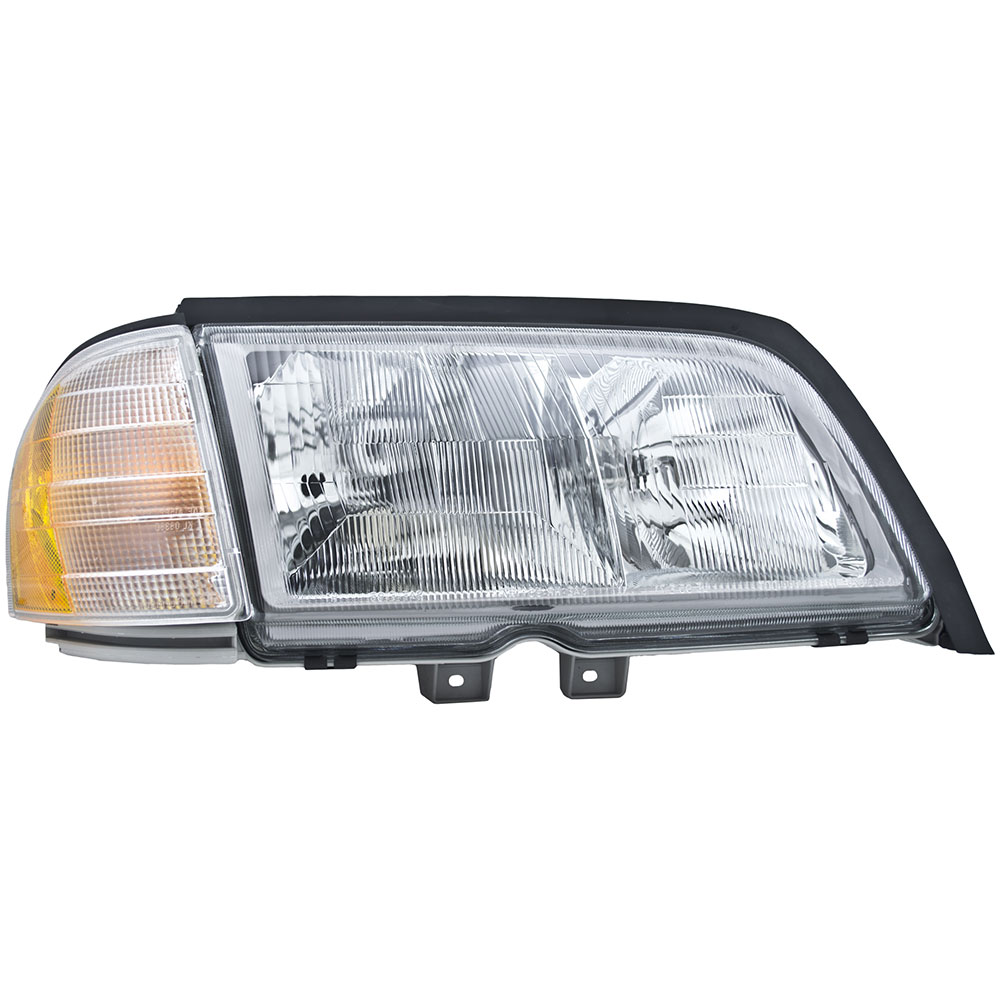 2000 Mercedes Benz C280 Headlight Assembly Pair
