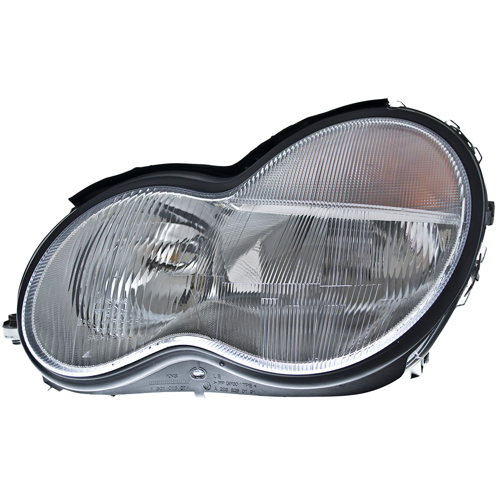 2002 Mercedes Benz C320 Headlight Assembly Pair