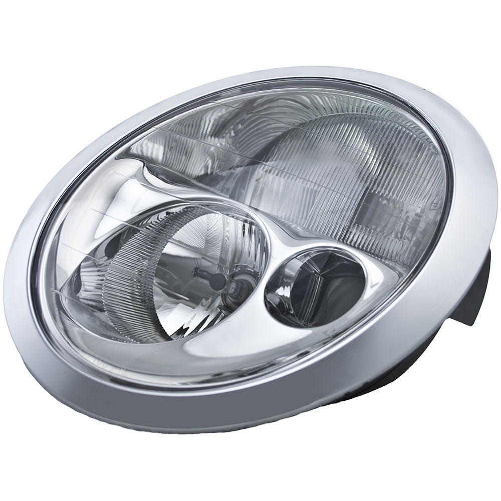 2002 Mini Cooper Headlight Assembly Pair