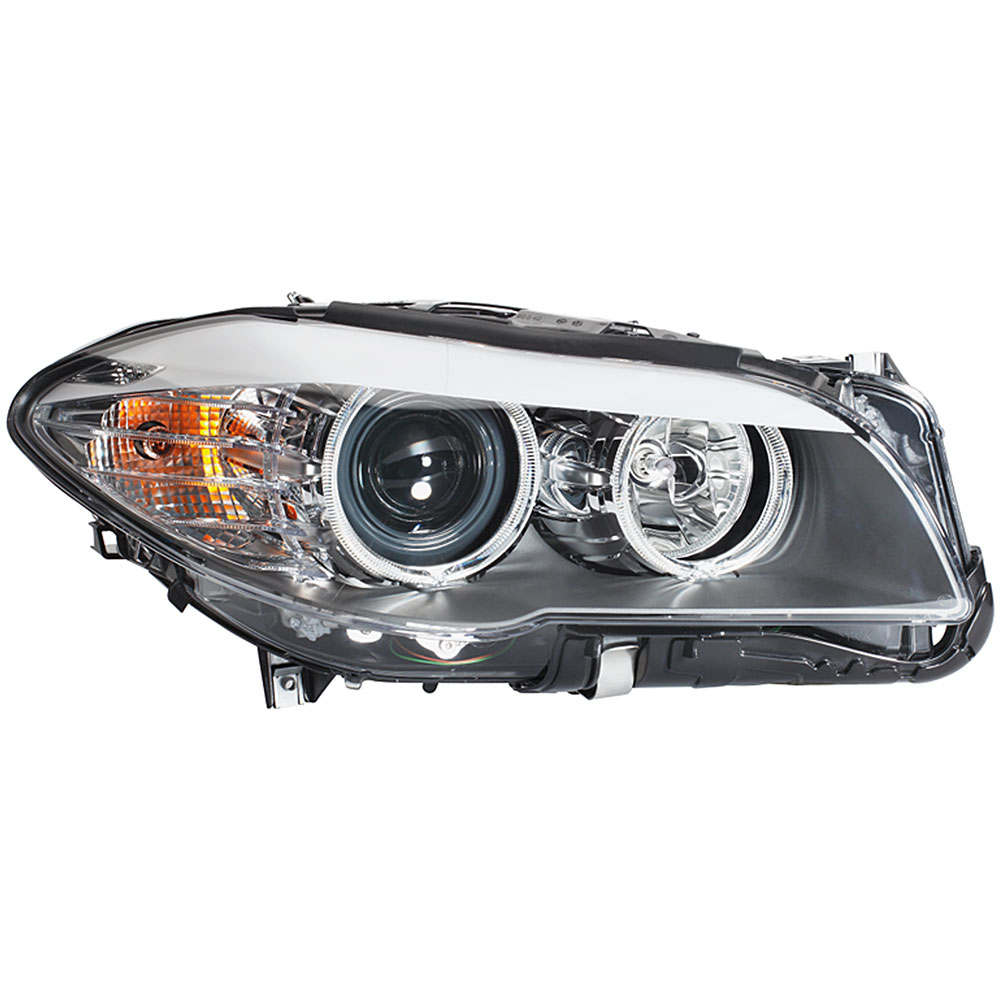 2012 Bmw 535i xDrive Headlight Assembly Pair