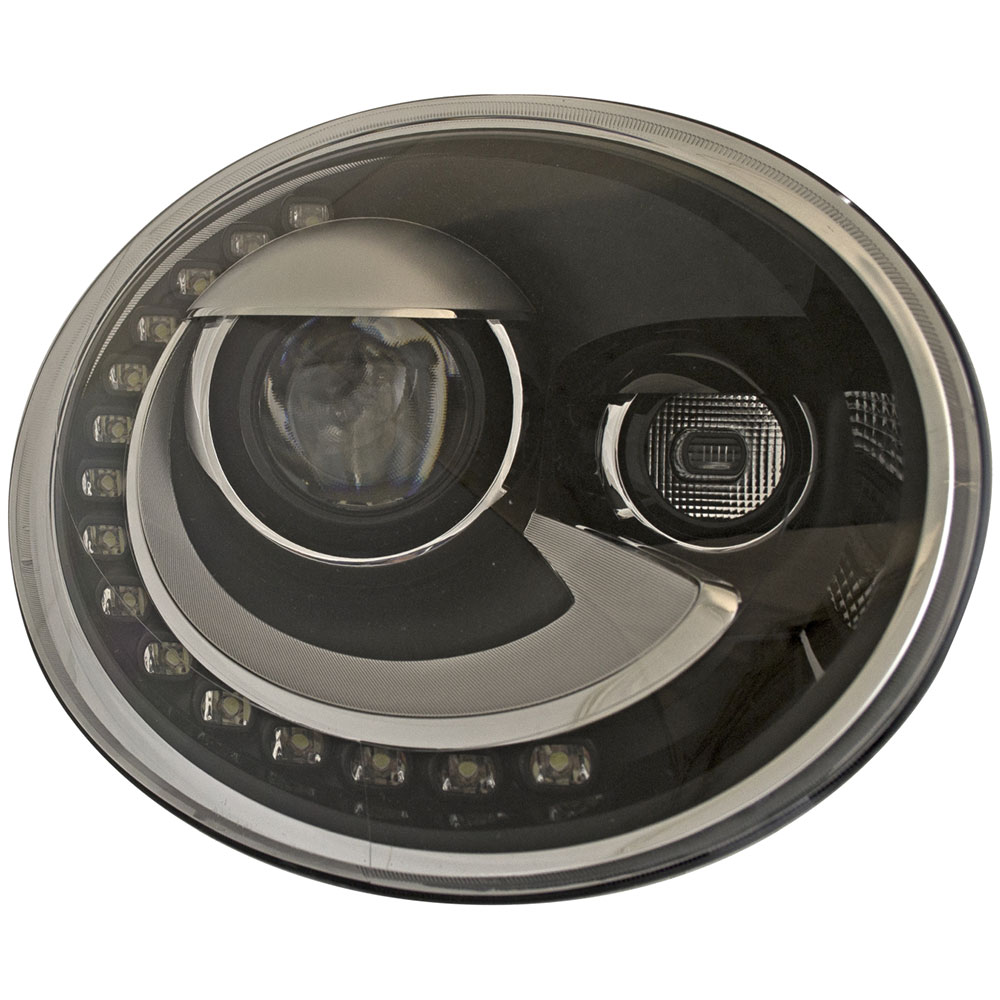 2013 Volkswagen Beetle Headlight Assembly Left Driver Side With Xenon