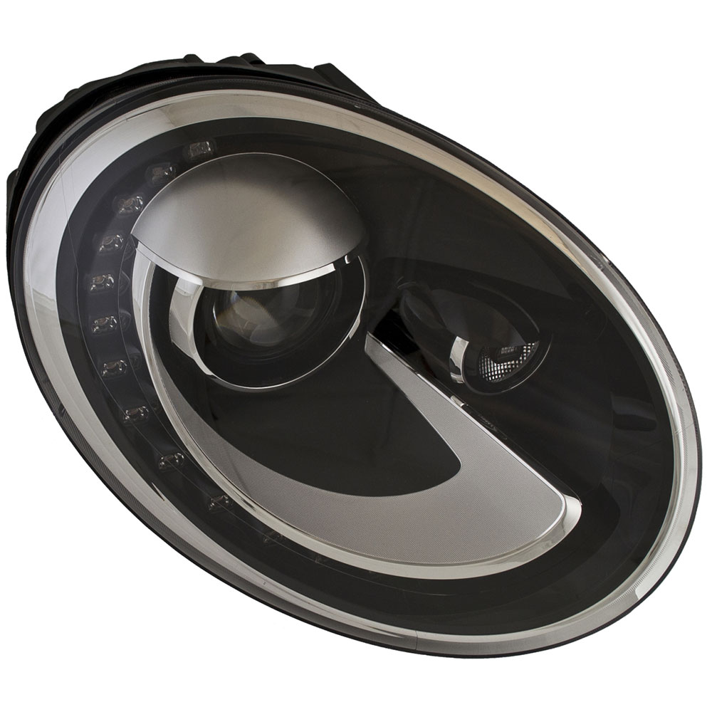 2013 Volkswagen Beetle Headlight Assembly Left Driver Side With Xenon