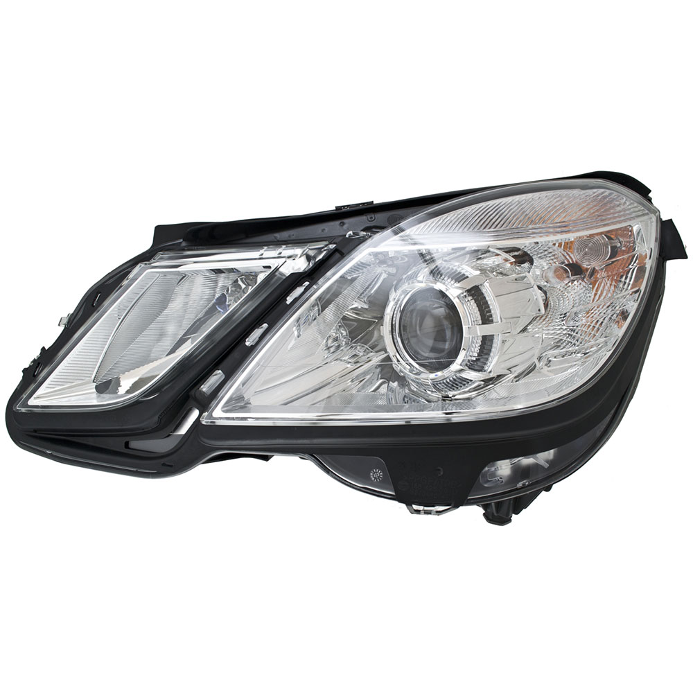 2011 Mercedes Benz E350 Headlight Assembly Pair