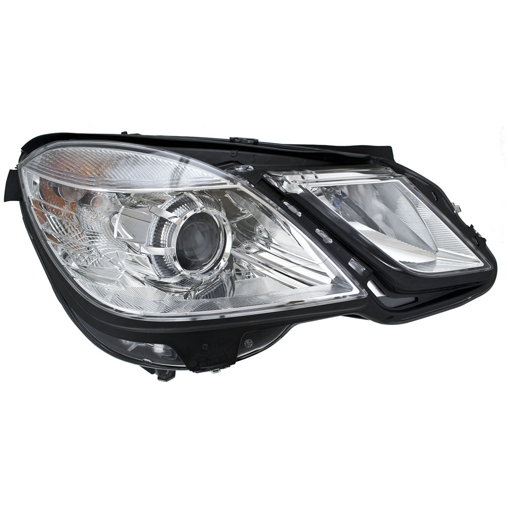 2011 Mercedes Benz E350 Headlight Assembly Pair