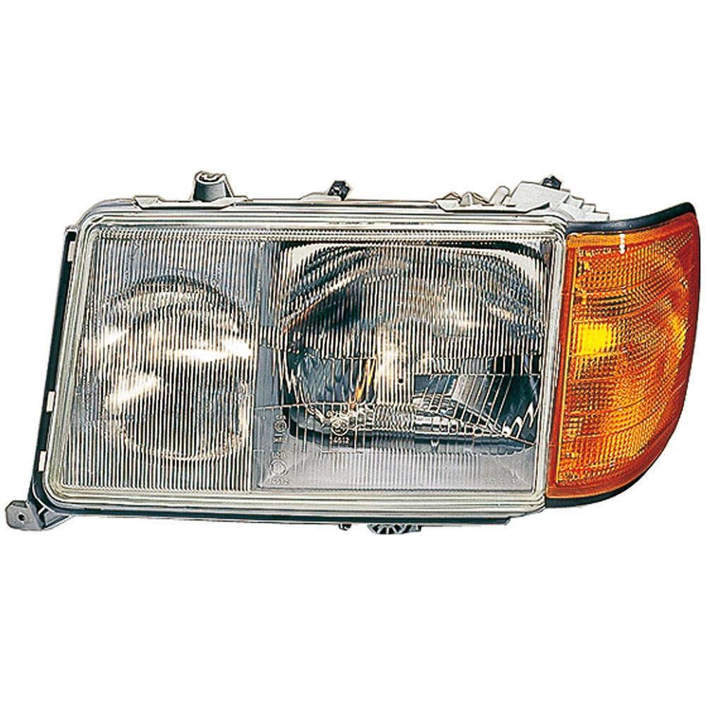 1994 Mercedes Benz E420 Headlight Assembly Pair