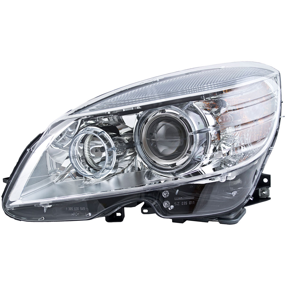 2011 Mercedes Benz C300 Headlight Assembly Pair