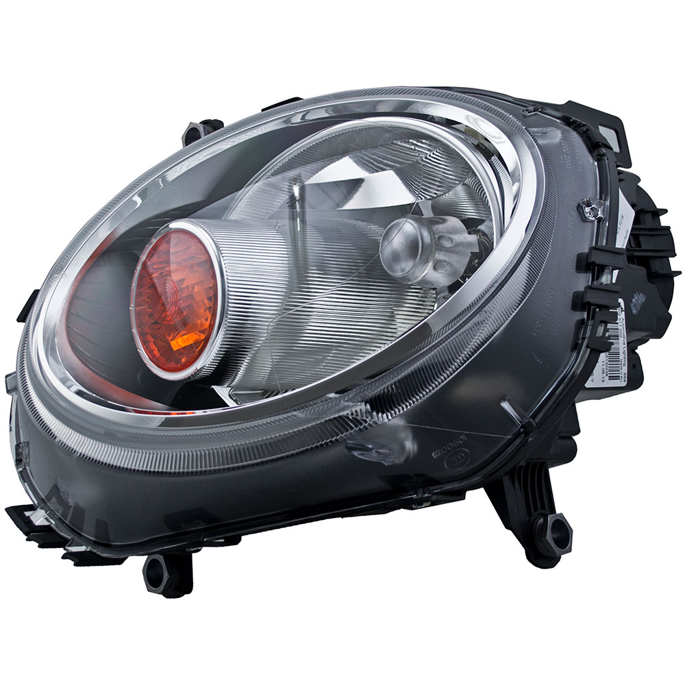 2007 Mini Cooper Headlight Assembly Pair Headlight Assembly Pair