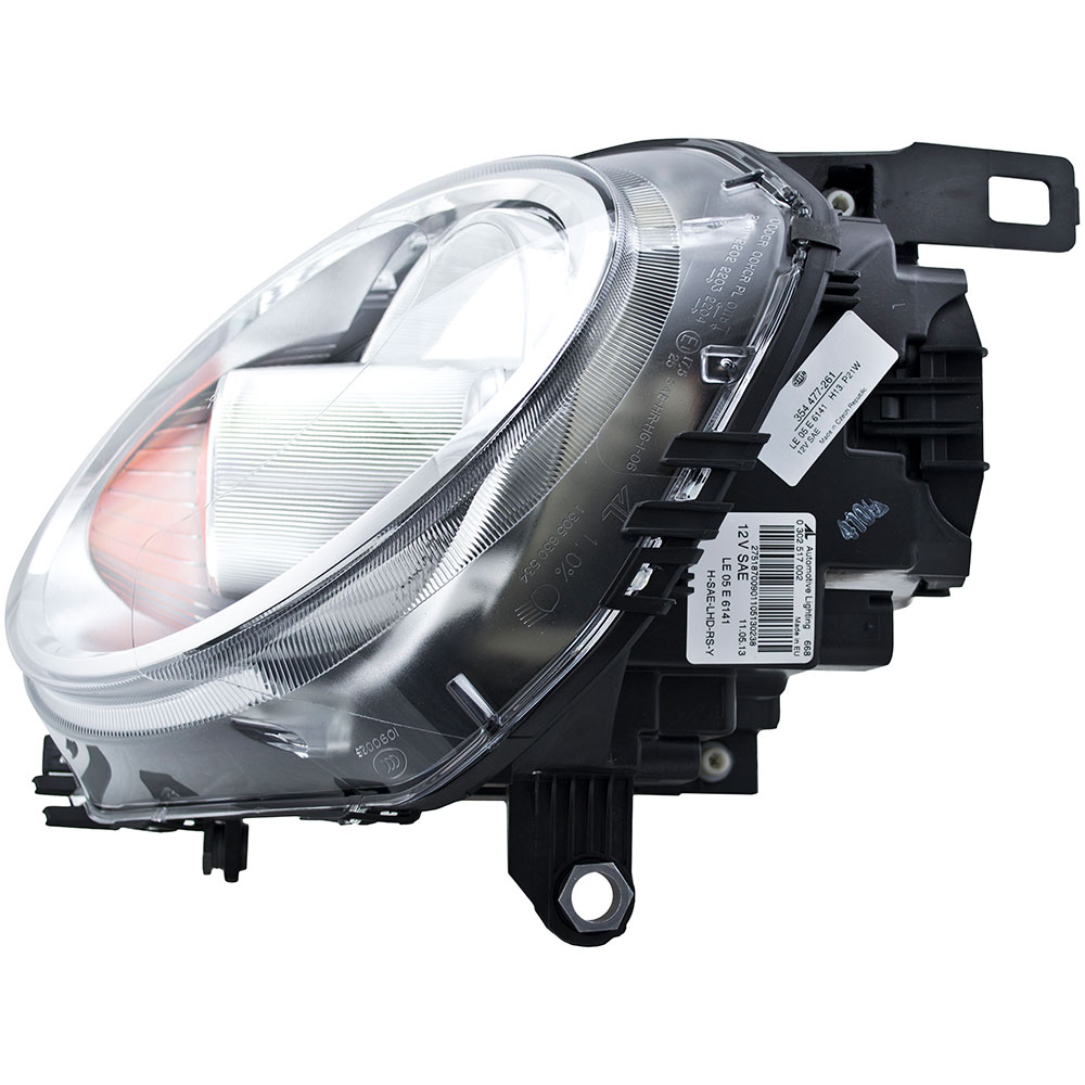 2009 Mini Cooper Headlight Assembly Right Passenger Side - Halogen with
