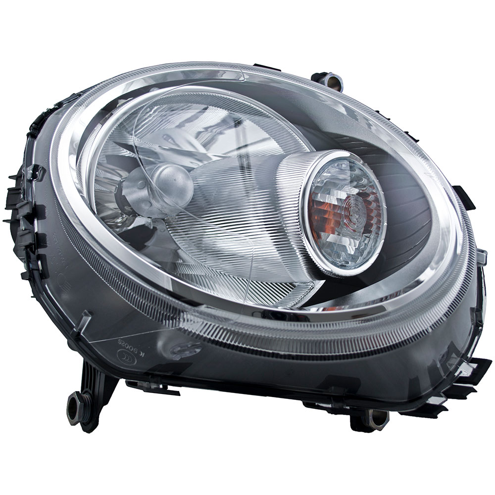 2009 Mini Cooper Headlight Assembly Pair Headlight Assembly Pair