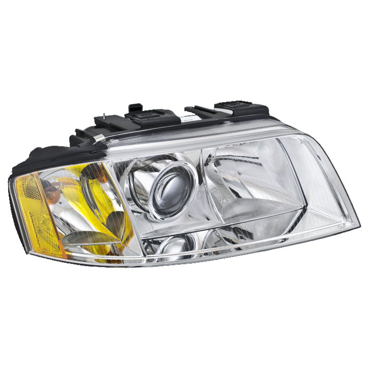 2002 Audi A6 Quattro Headlight Assembly Pair