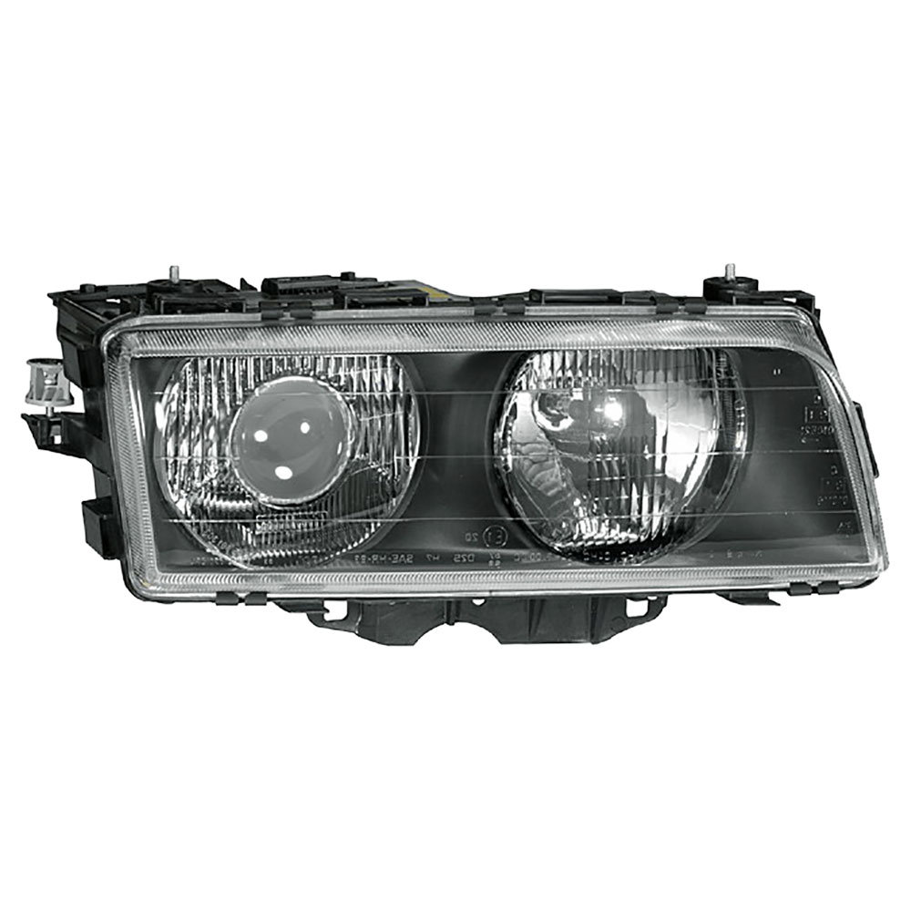 1998 Bmw 740 Headlight Assembly Pair