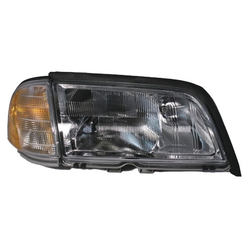 2000 Mercedes Benz C280 Headlight Assembly Pair