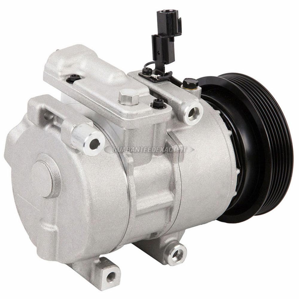 2012 Hyundai Accent A/C Compressor w/ Manual Temperature Control 60