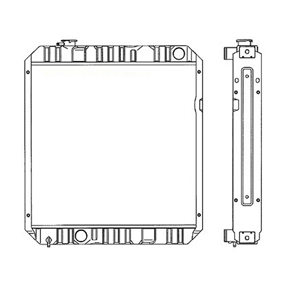 2025 Komatsu All Models Radiator