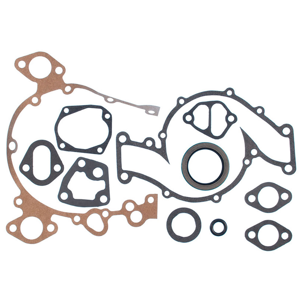 Cadillac calais engine gasket set / timing cover