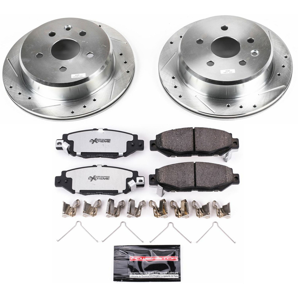 Lexus sc300 performance disc brake pad and rotor kit