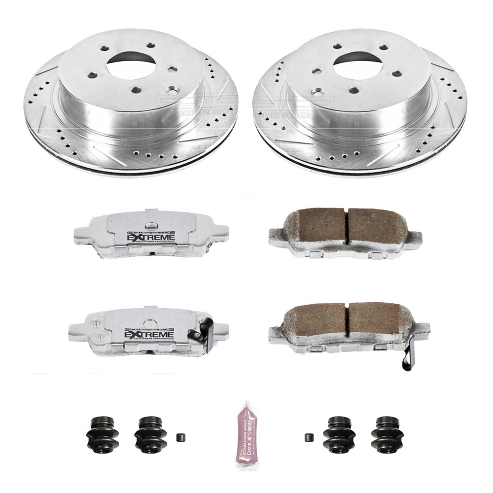 Infiniti qx60 performance disc brake pad and rotor kit