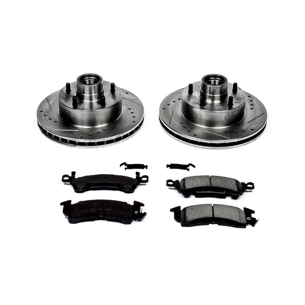 Chevrolet laguna performance disc brake pad and rotor kit