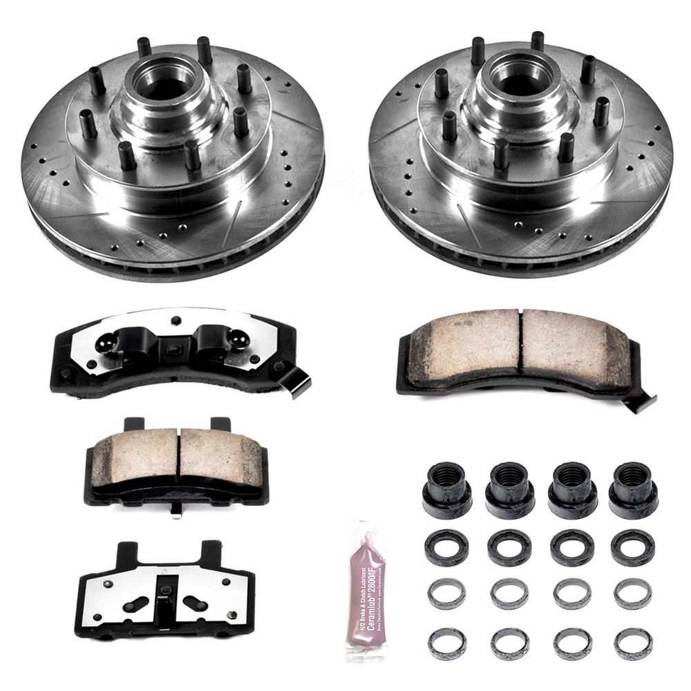 Chevrolet Express 3500 Performance Disc Brake Pad and Rotor Kit Parts & More | Buy Auto Parts 2000 Chevy Express 3500 Brake Line Kit