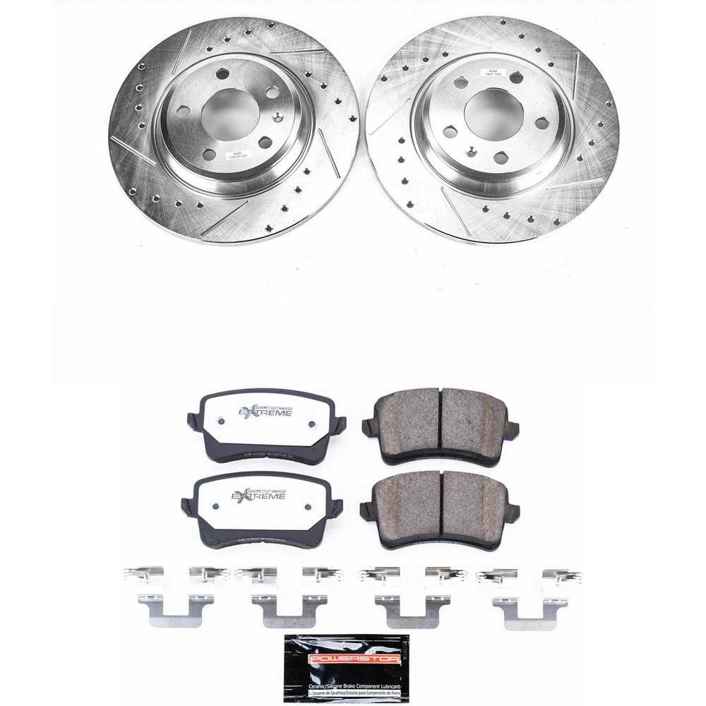 Audi q5 performance disc brake pad and rotor kit