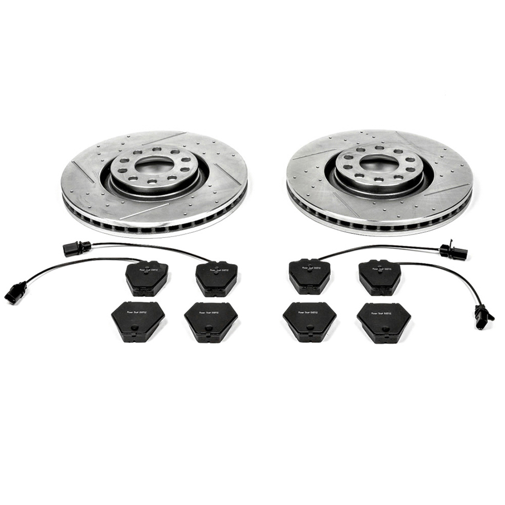 Audi Allroad Quattro Performance Disc Brake Pad and Rotor Kit