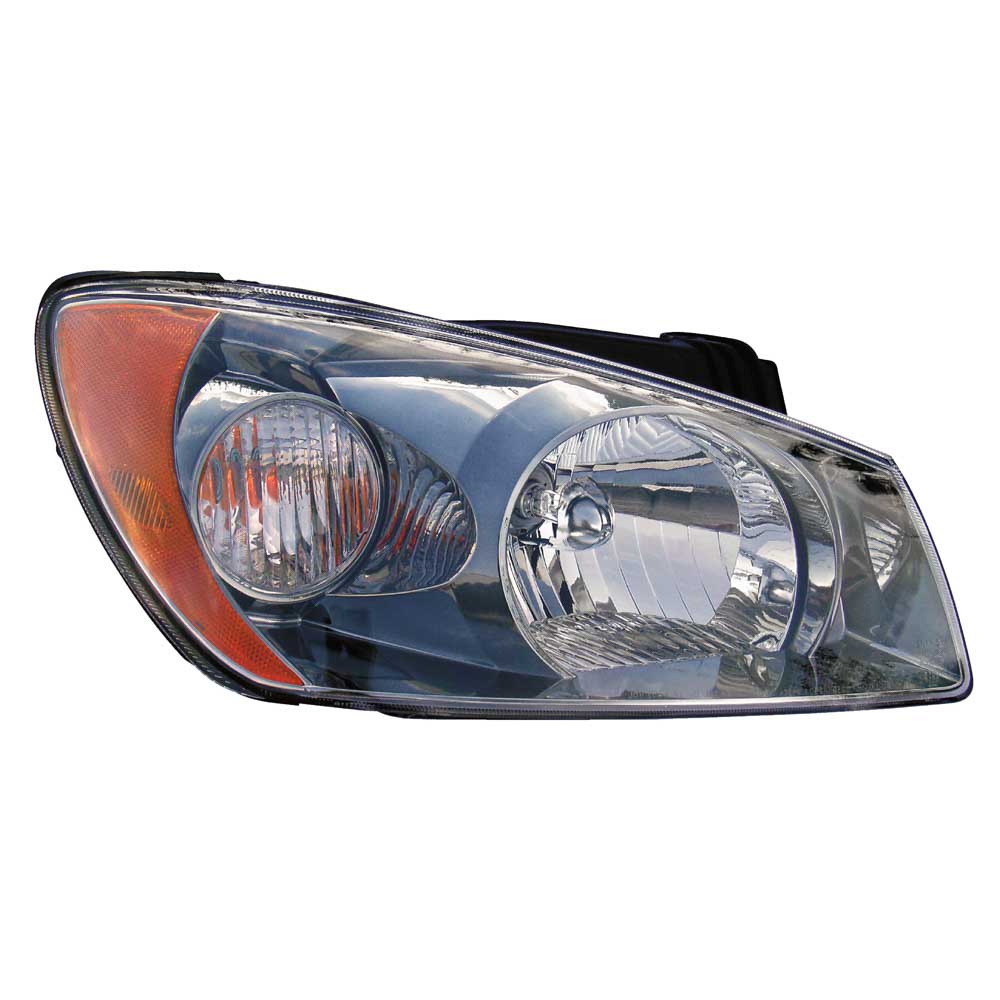 2004 Kia Spectra Headlight Assembly Pair