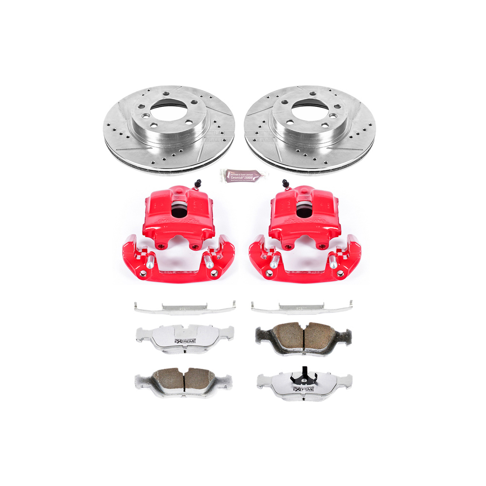 Bmw 323i disc brake caliper / rotor / pad kit