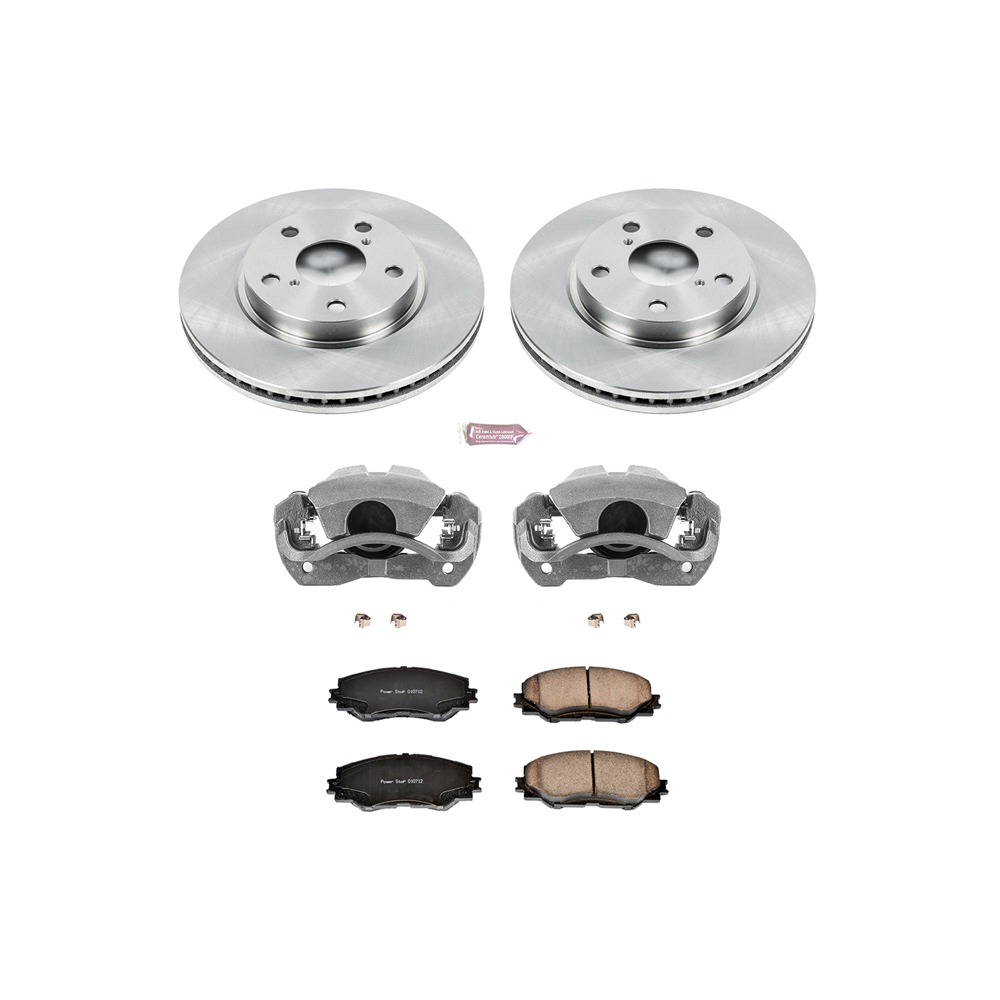  Lexus hs250h disc brake caliper / rotor / pad kit 