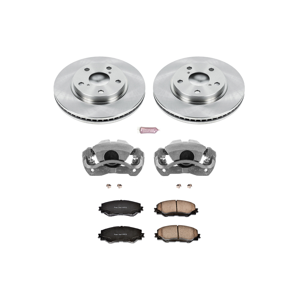 Lexus hs250h disc brake caliper / rotor / pad kit