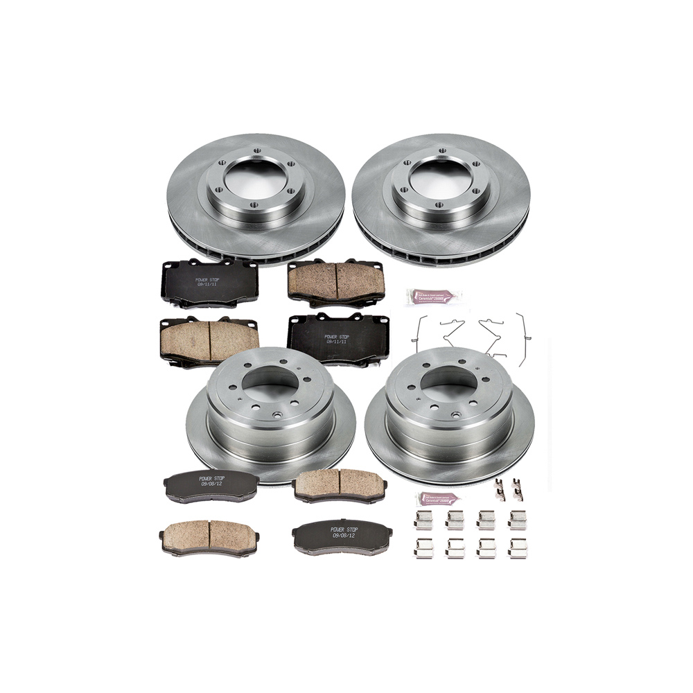 Lexus lx450 performance disc brake pad and rotor kit